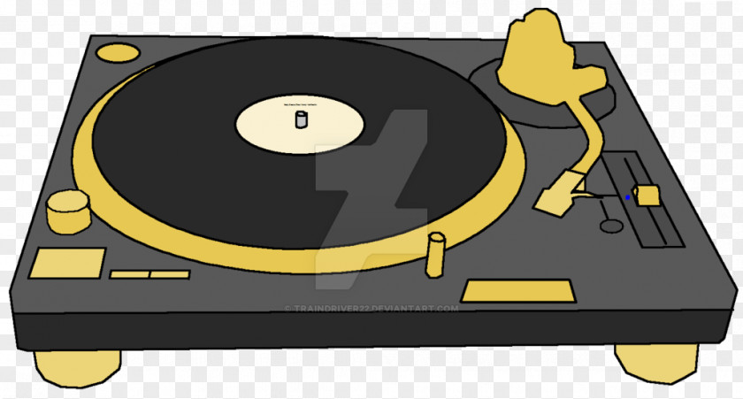 Technics 1200 SL-1200 Phonograph Turntablism Turntable PNG