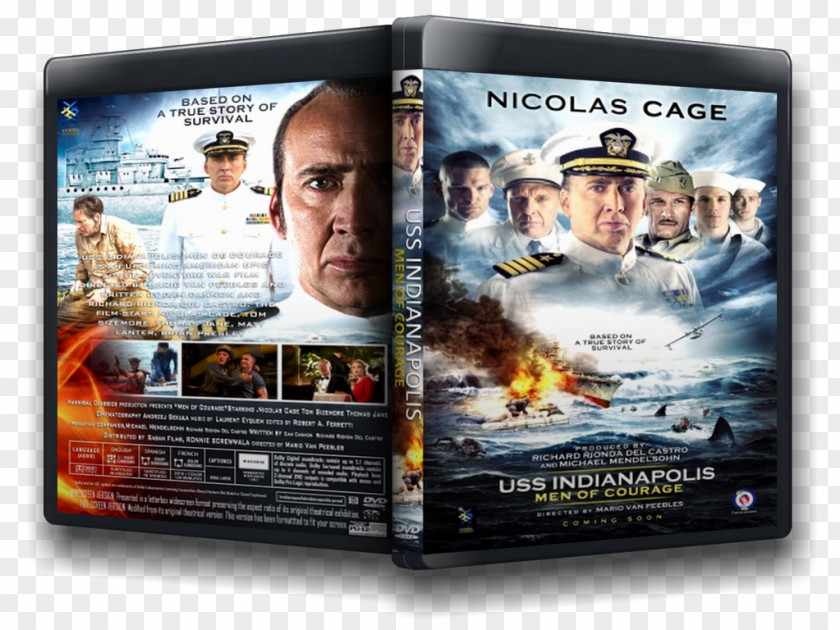 USS Indianapolis: Men Of Courage War Film Nicolas Cage 720p PNG