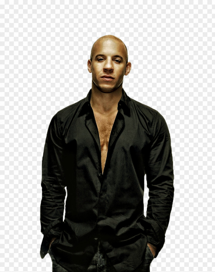 Vin Diesel Transparent Background Fast & Furious Actor PNG