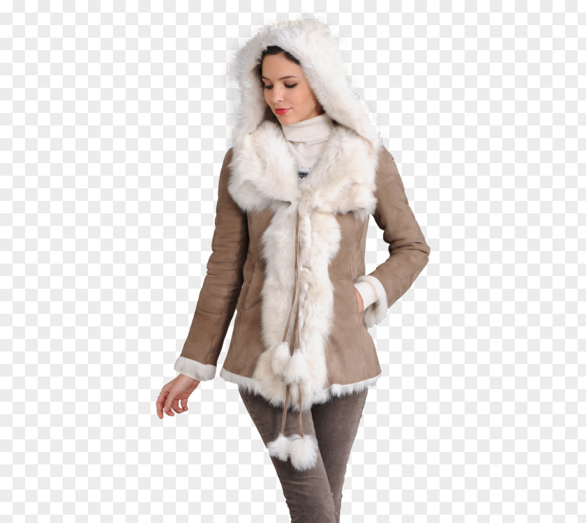 Fur Clothing Woman Winter PNG