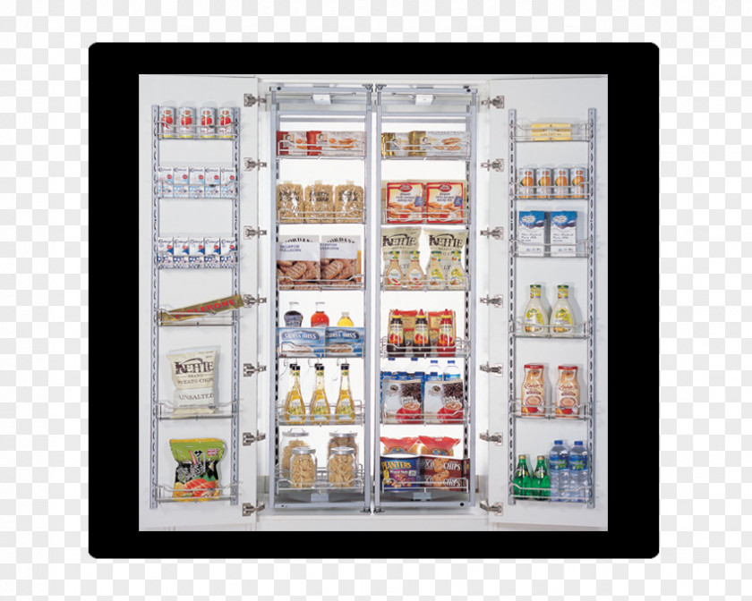 Kitchen Accessories Refrigerator House Display Case PNG