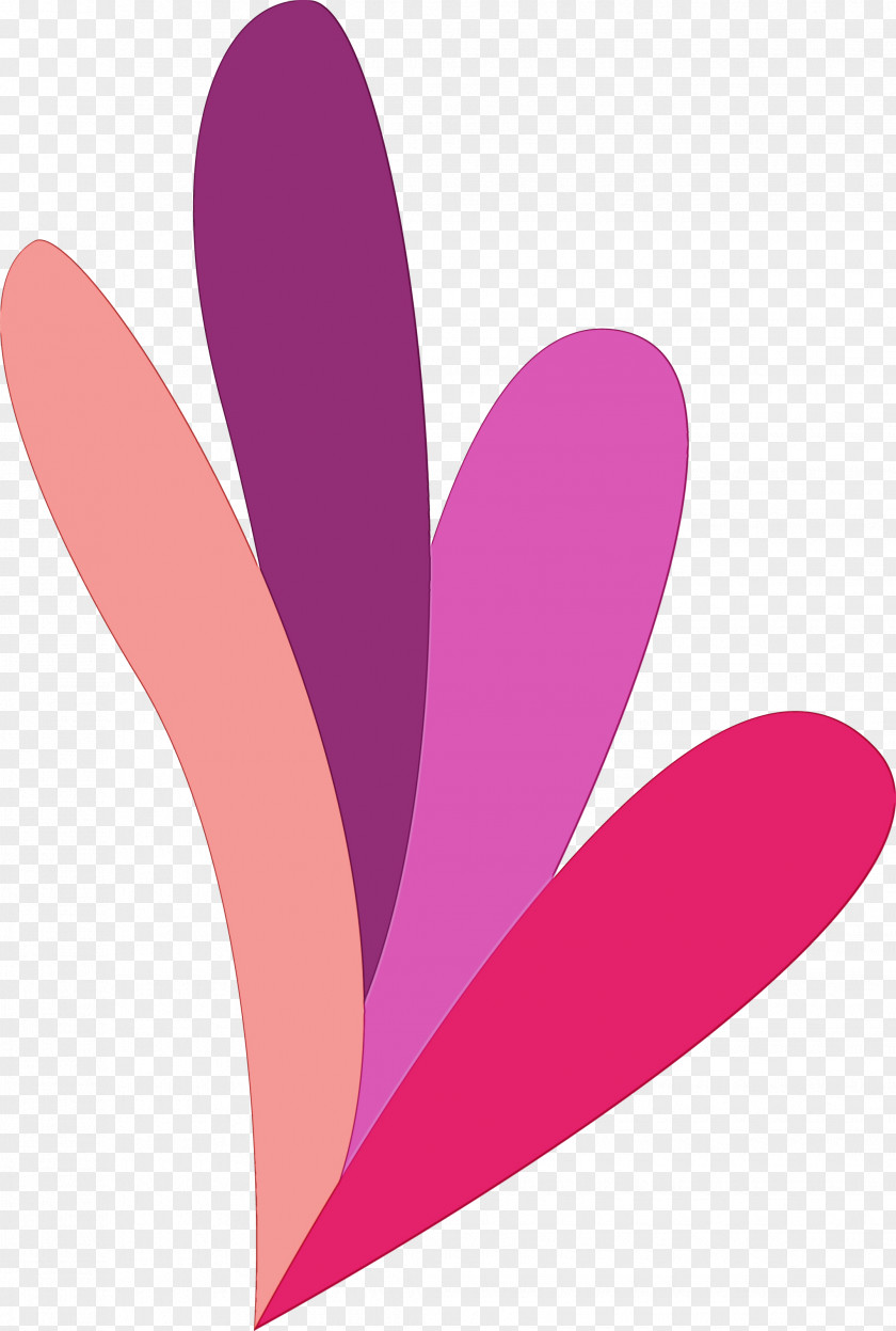 Pink M Petal PNG