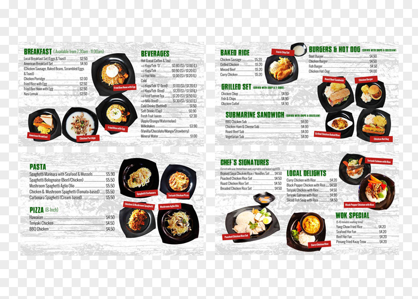 Taco Menu Design Brand Marketing Promotion Web Development PNG