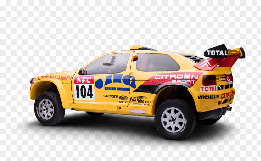 Car Citroën ZX 1991 Paris–Dakar Rally Raid PNG