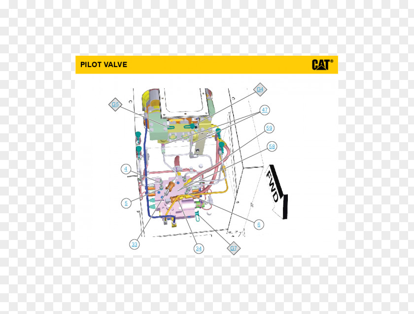 Cat 988h Wheel Loader Caterpillar Engineering Machine Technology Line PNG