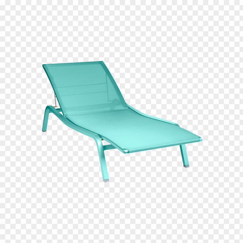 Comfort Plastic Furniture Turquoise Outdoor Chaise Longue Chair PNG