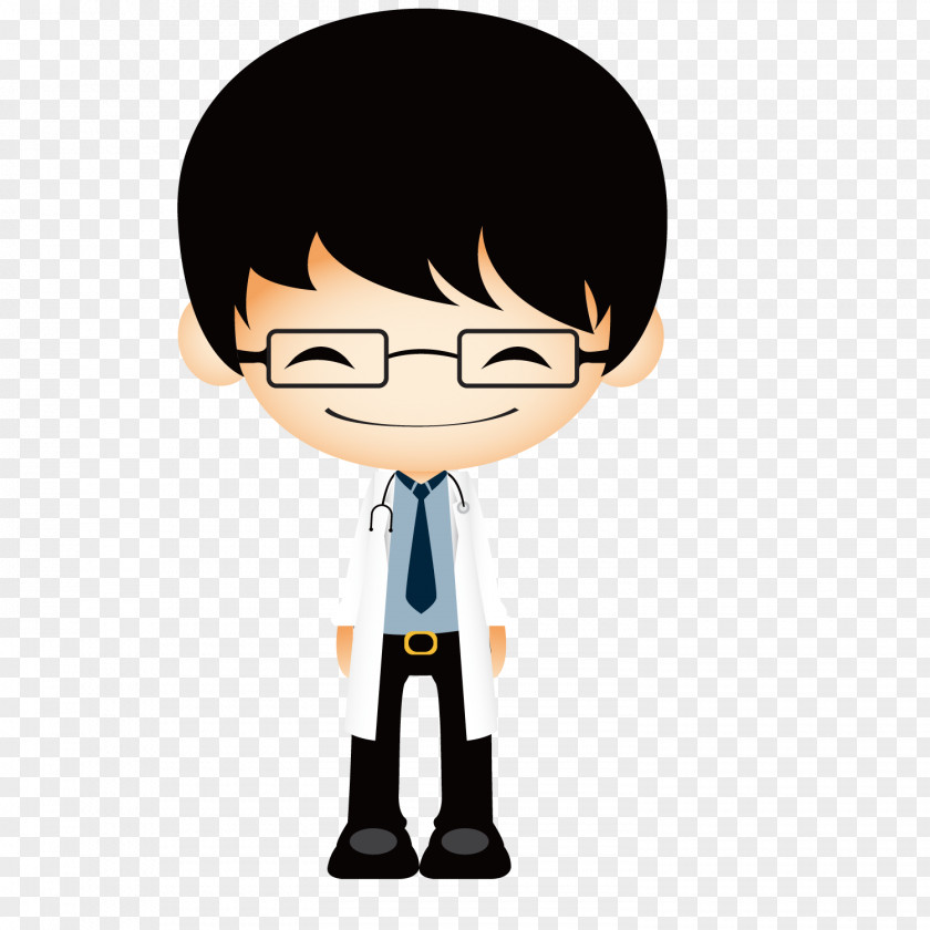 Cute Doctor Teacher Police Officer Cartoon PNG