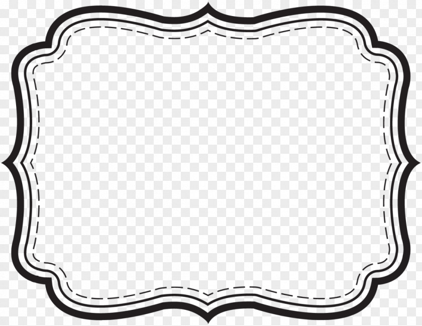 Label Border Cliparts Template Microsoft Word Printing PNG