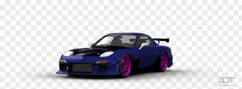 Mazda RX-7 Model Car Motor Vehicle Automotive Lighting Bumper PNG