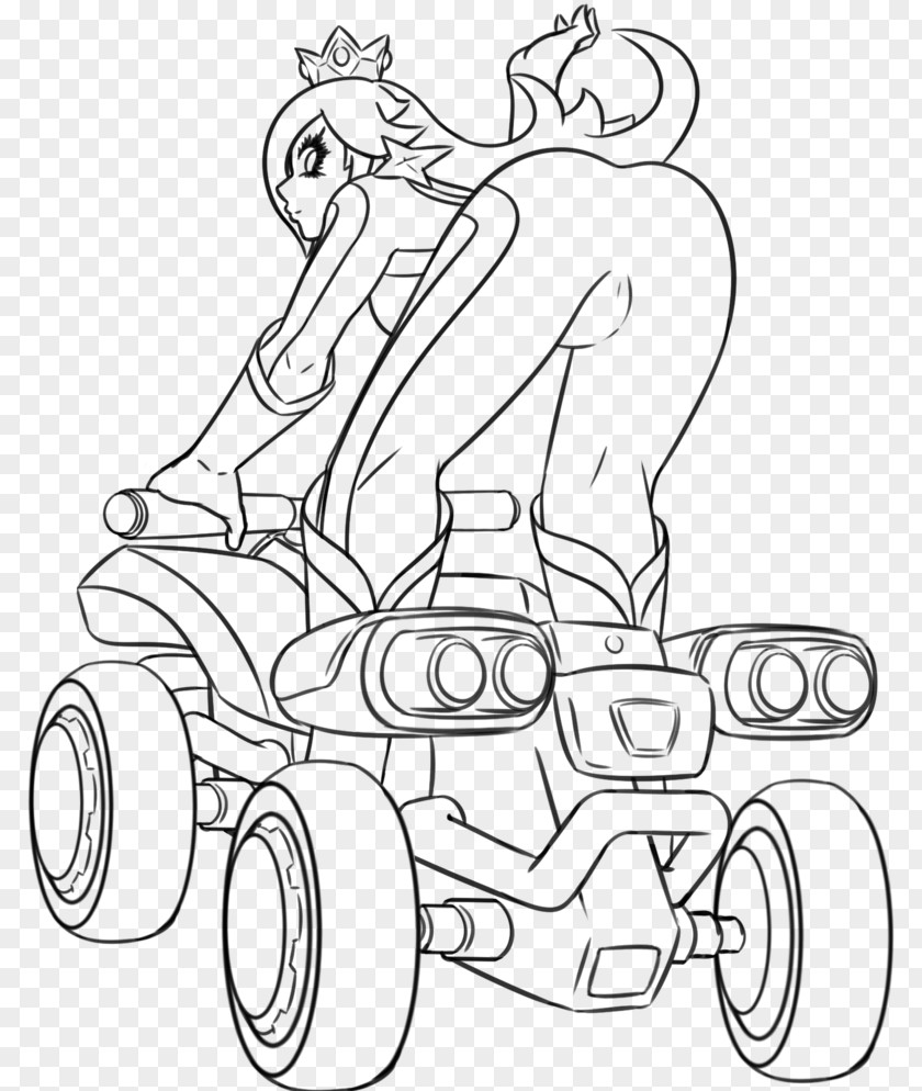 Motorcycle Line Art All-terrain Vehicle Drawing PNG