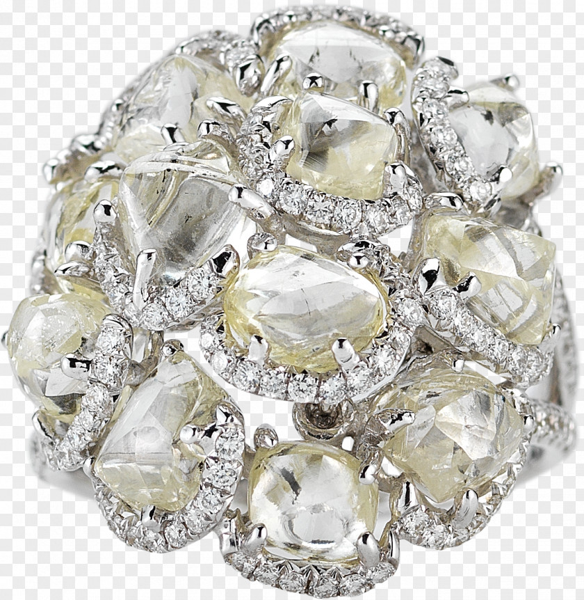 Raw Diamonds Earring Diamond Jewellery Engagement Ring PNG