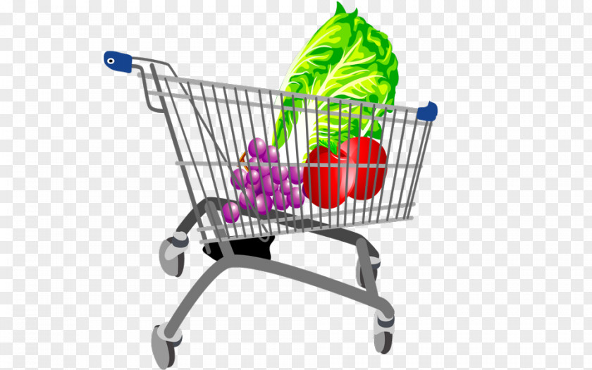 Shopping Cart Supermarket Bags & Trolleys Clip Art PNG