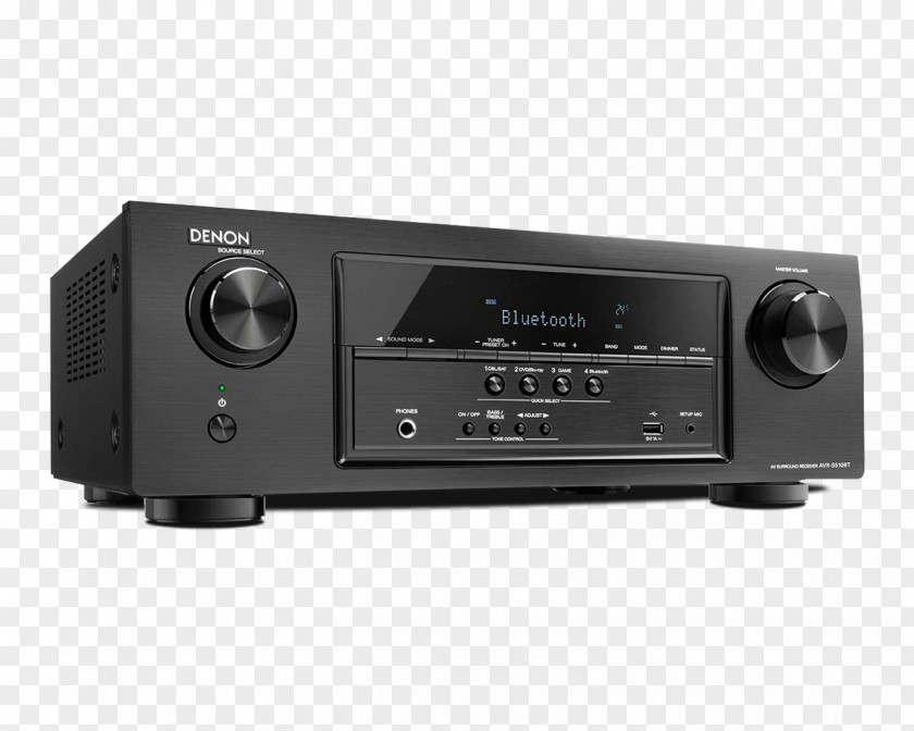 AV Receiver Denon AVR-S510BT AVR-S530BT Audio PNG