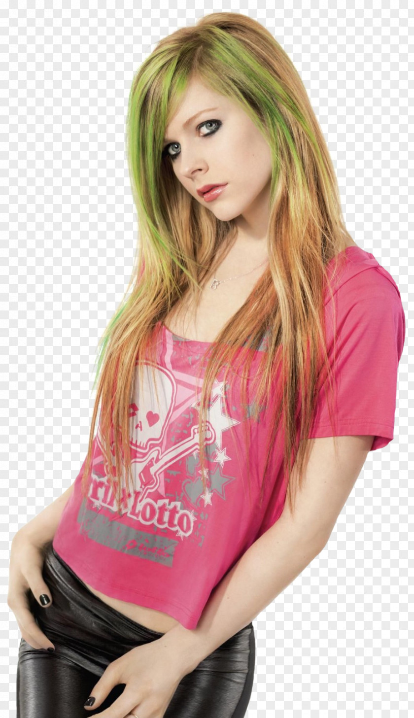 Avril Lavigne Hairstyle Human Hair Color Fashion PNG