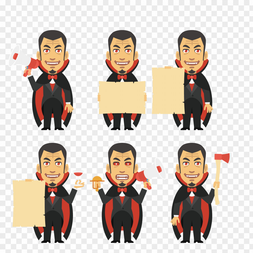 Cartoon Vampire PNG