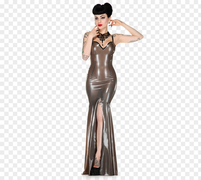 Long Gown Shoulder LaTeX PNG