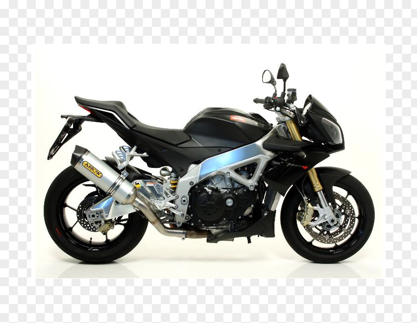 Motorcycle Exhaust System Aprilia Tuono RSV4 V4 Engine PNG
