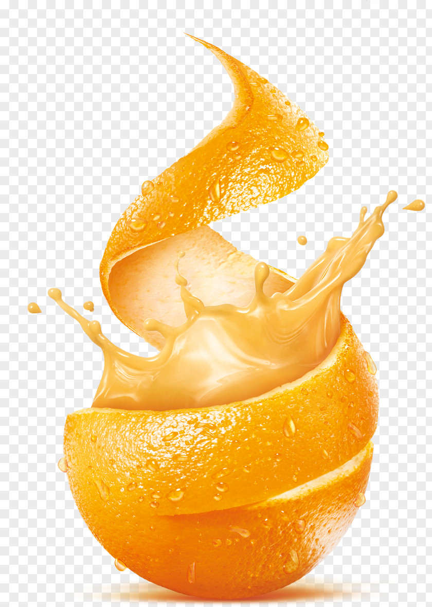 Orange Juice Graphic Design PNG