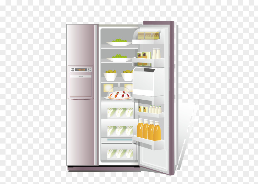 Refrigerator Euclidean Vector PNG
