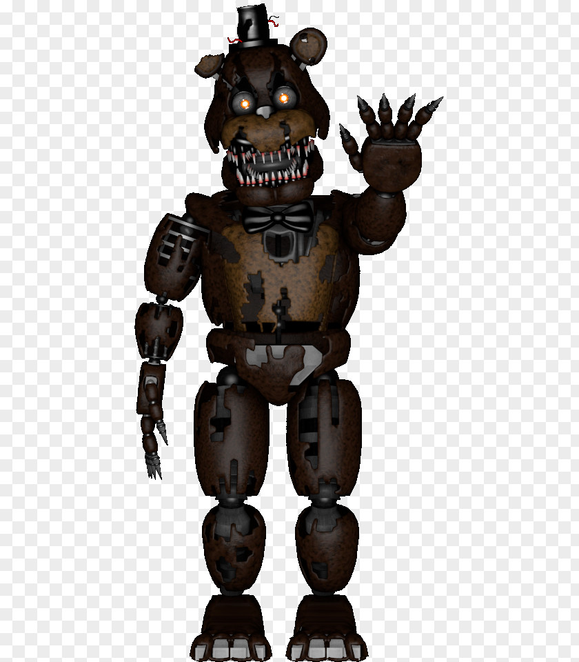 Feddy Five Nights At Freddy's 4 3 2 Nightmare PNG
