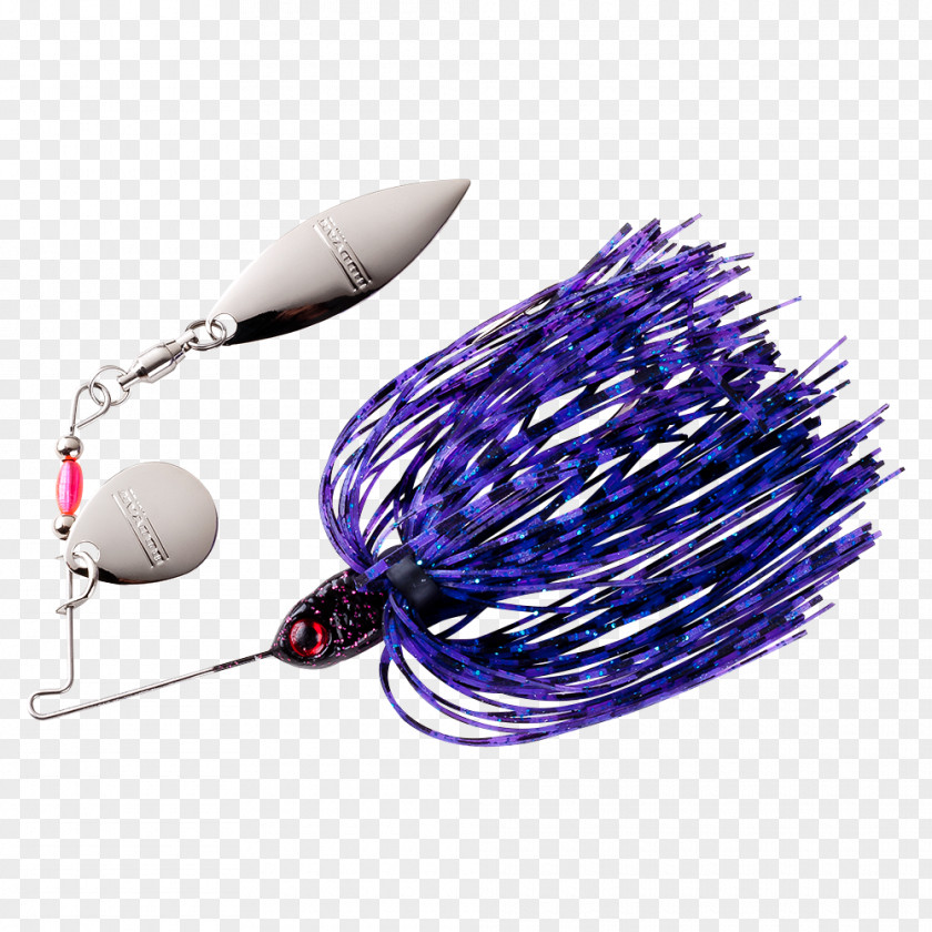 Fishing Baits Spinnerbait Bait Booyah Purple PNG