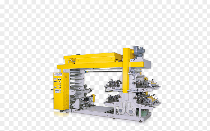 Flex Printing Machine Flexography Press Letterpress PNG