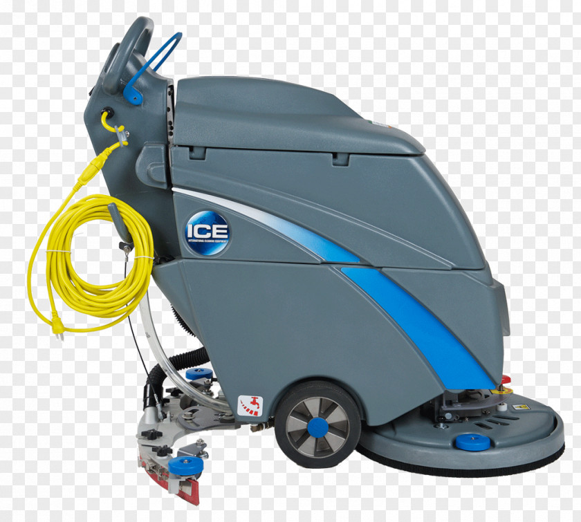 Floor Scrubber Vacuum Cleaner Machine PNG