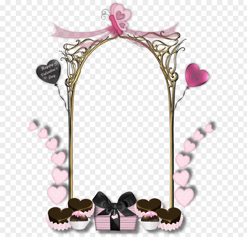 Jewellery Picture Frames Pink M Body Font PNG