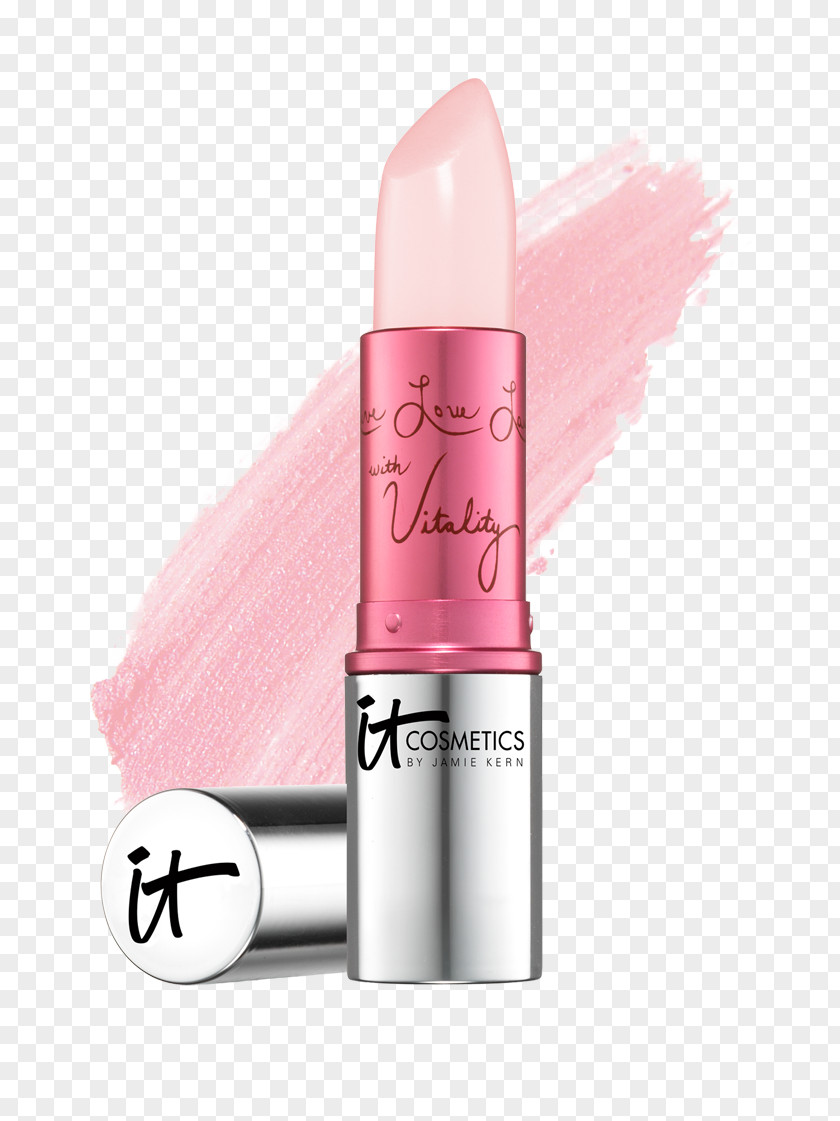 Lipstick Lip Balm IT Cosmetics Vitality Flush 4-in-1 Reviver Stain PNG