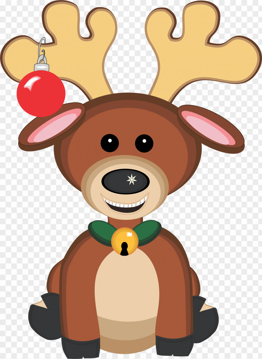 Reindeer Bear Christmas Mammal PNG