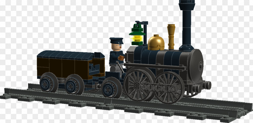 Train Railroad Car Rail Transport Locomotive Steam Engine PNG