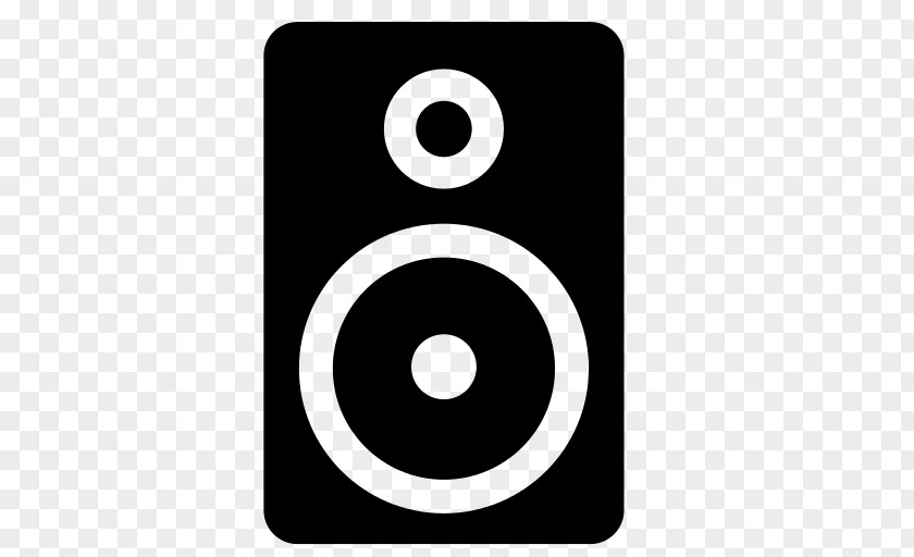 Audio Speakers Brand Symbol Font PNG