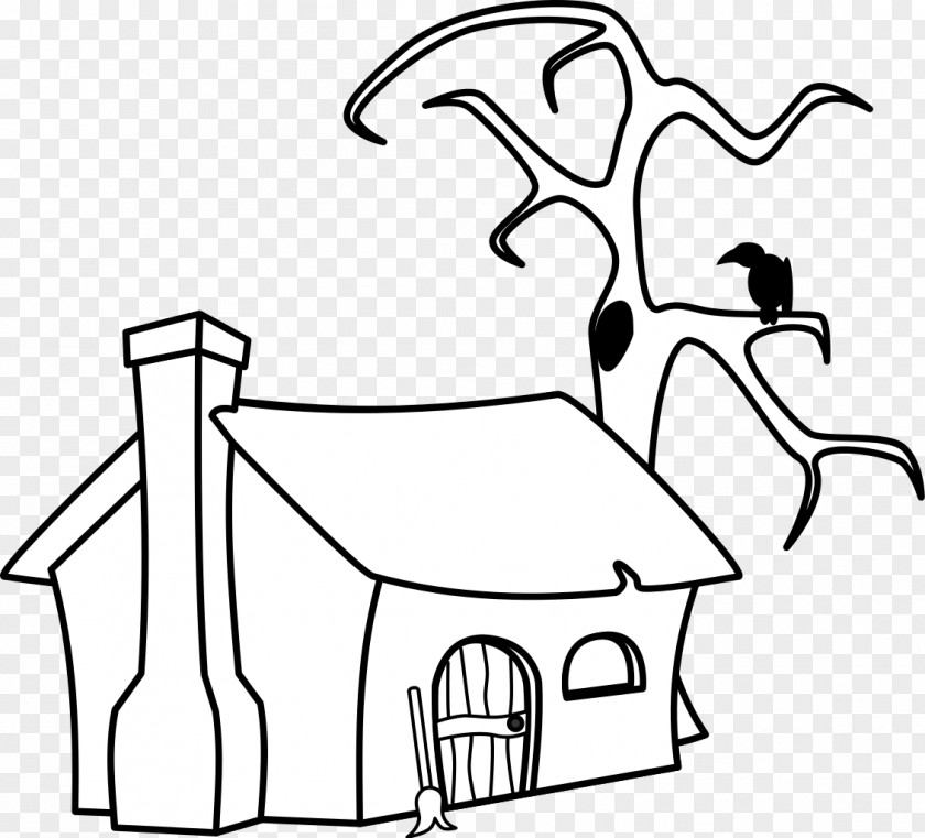 Cottage Drawing House Witchcraft Clip Art PNG