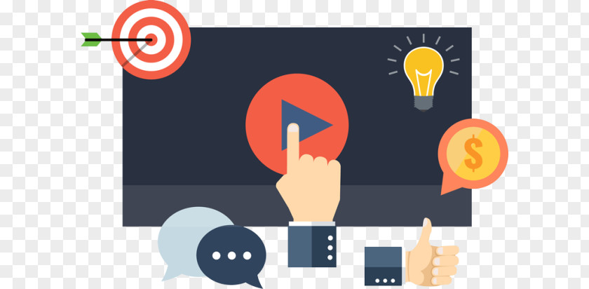 Digital Market Marketing Social Video Strategy Advertising PNG