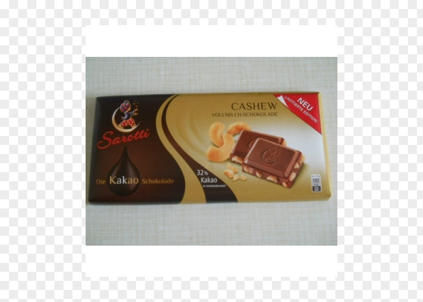 CASHEW Chocolate Bar Praline Flavor Confectionery PNG