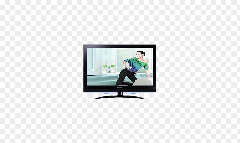 Colour TV Treadmill LCD Television Liquid-crystal Display Color PNG