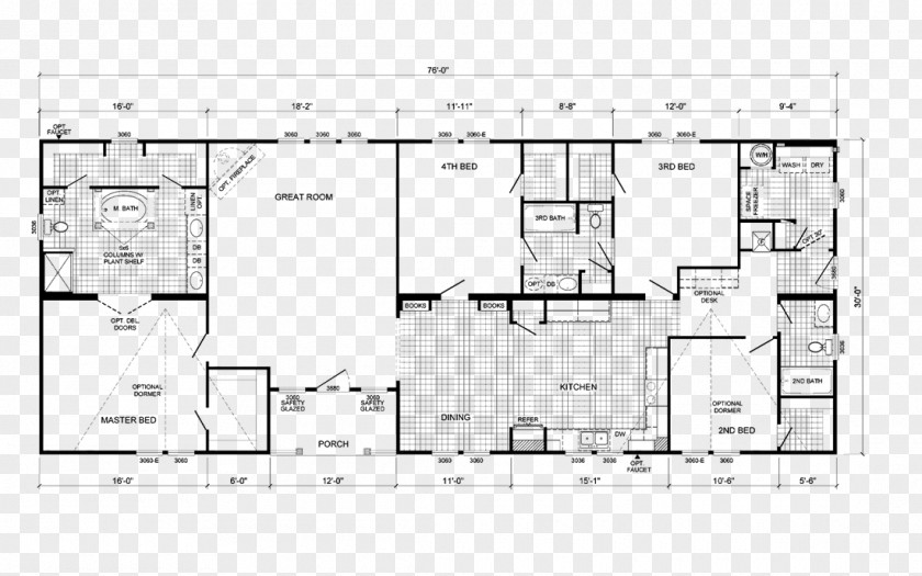 Design Floor Plan Square Foot Technical Drawing PNG