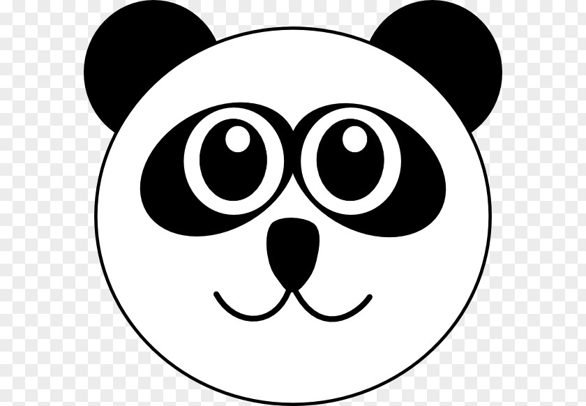 Head Cliparts Giant Panda Bear Face Clip Art PNG