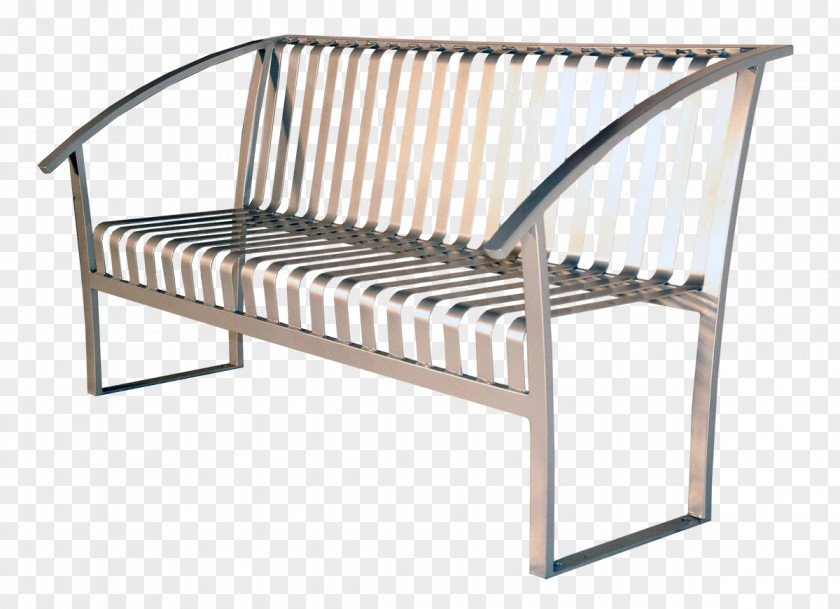Park Bench Metal Furniture Chair PNG