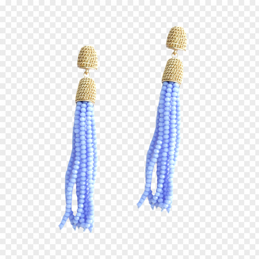 Tassle Cobalt Blue Body Jewellery PNG