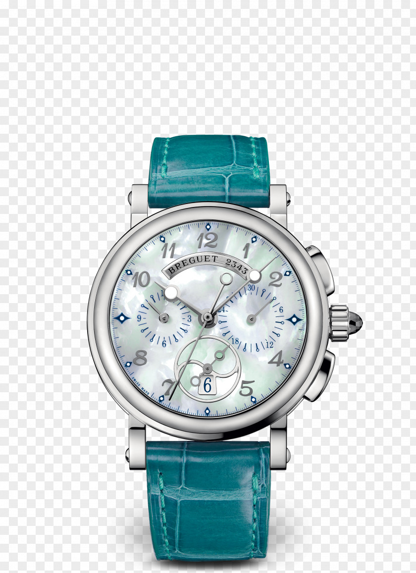 Watch Breguet Chronograph Marine Chronometer Clock PNG