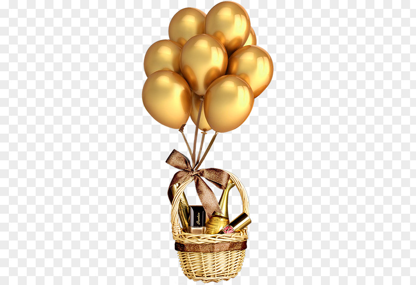 Gold Balloon Material RGB Color Model Download PNG