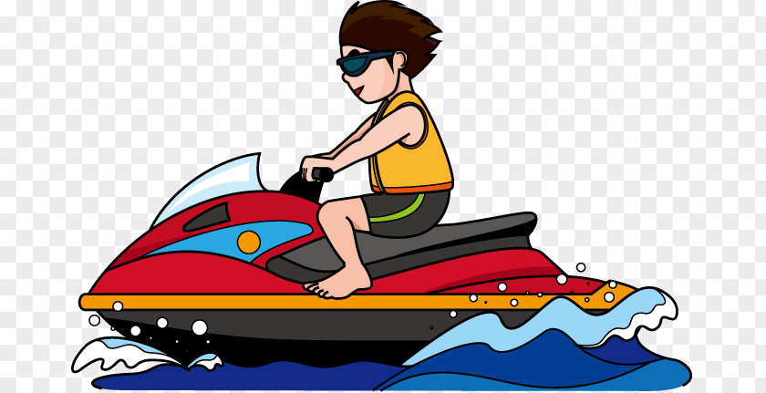 Jet Ski Cliparts Personal Water Craft Free Content Boat Clip Art PNG