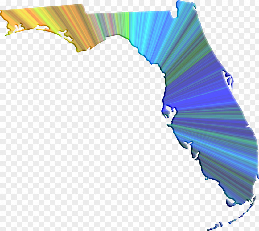 Map Florida Blank Clip Art PNG