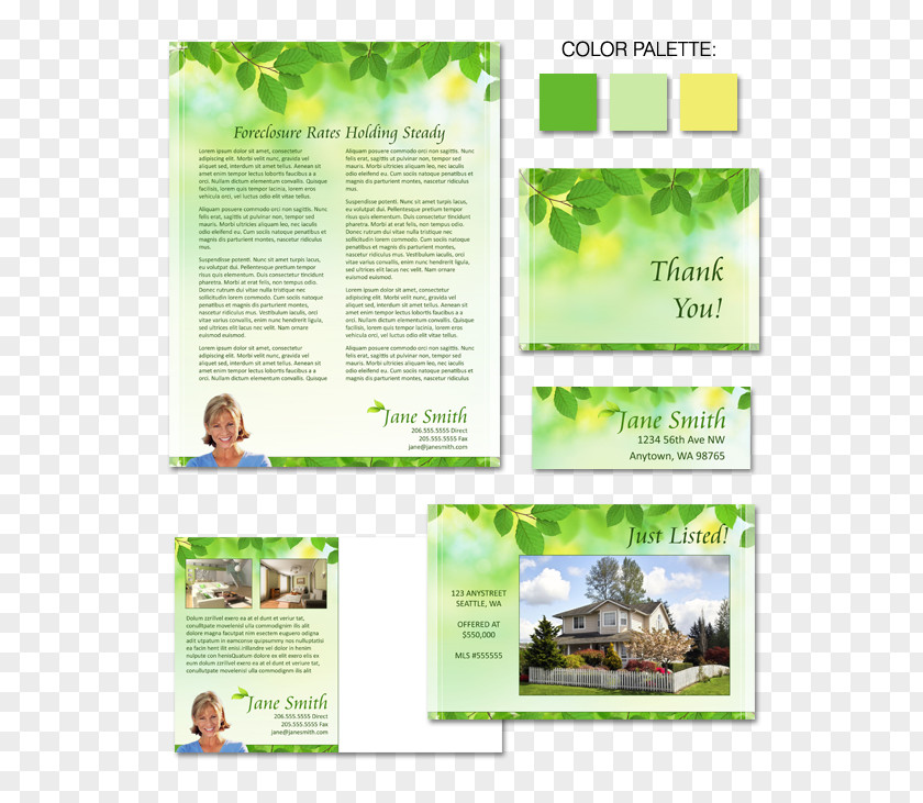 Spring Real Estate Posters Advertising Tree Herbalism Brochure Font PNG