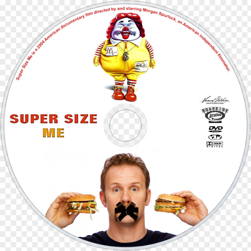 Super 8 Film Morgan Spurlock Size Me Poster PNG