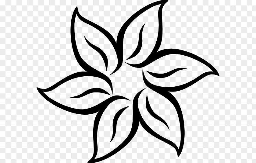 Symbol Herbaceous Plant Black And White Flower PNG