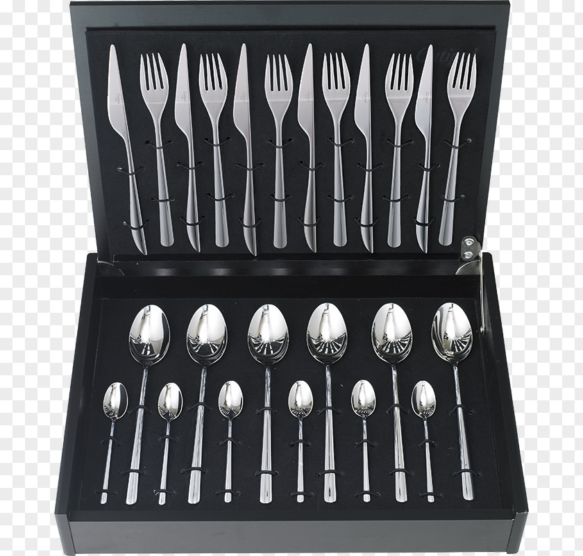 Crockery Set Fork Cutlery Knife Spoon Stainless Steel PNG