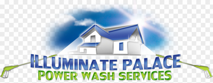 Palace Logo Pressure Washers Illuminate Power Wash Services Algae Roof Cleaning Mold PNG