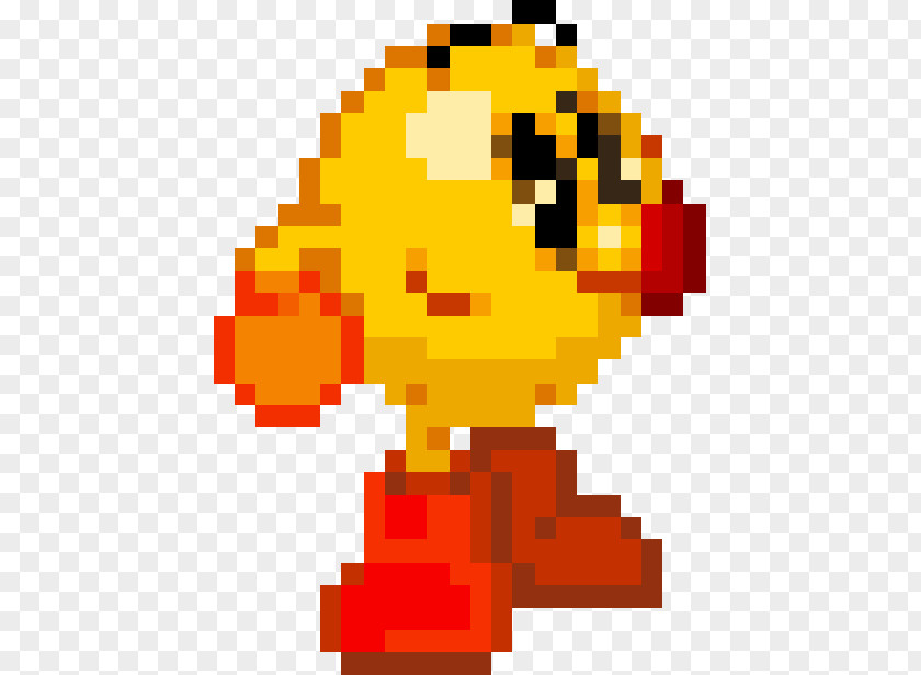 Pixels Pac-Man World 2 Collection Ms. PNG